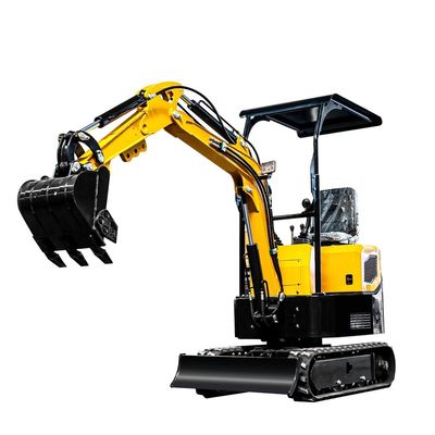 รถขุดตีนตะขาบขนาดเล็กพลังงานสูงประหยัดพลังงาน 1 Tone Digger