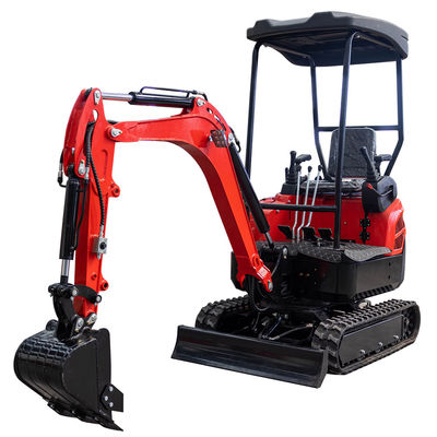 เส้นผ่านศูนย์กลาง 42 มม. Canopy Hightop Mini Excavator 1800kg Small Digger Machine