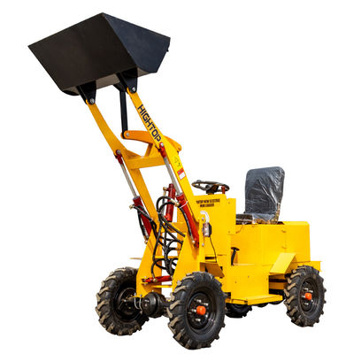 รถตักล้อยางไฟฟ้าขนาดเล็กกำลังแรง 1800 วัตต์ Mini Front End Loader HTEL12