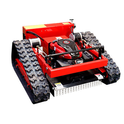 OEM ODM Mini Crawler Lawn Mower เครื่องตัดหญ้าอัตโนมัติขนาดเล็กกำจัดวัชพืชได้อย่างรวดเร็ว