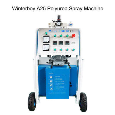 CE Winterboy A25 Polyurea Spray Machine 14KW ทำความร้อนเร็ว ติดตั้งง่าย