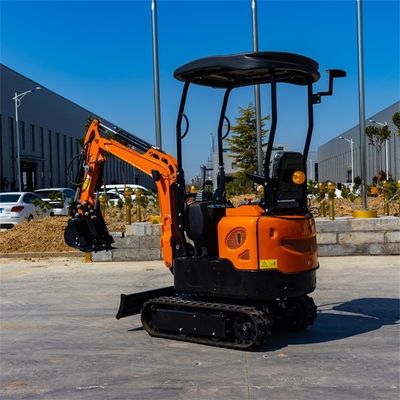 Boom Swing One Ton Mini Excavator รถขุดสวนขนาดเล็กพร้อม EPA HT10G