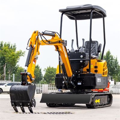 ความกว้างของแทร็ก 180 มม. HT13 Hightop Mini Excavator รัศมีการหมุนหาง 795 มม