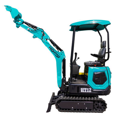 รถขุดขนาดเล็ก HT12 พร้อมเครื่องยนต์ 7KW และน้ำหนักปฏิบัติการ 1200 กก.