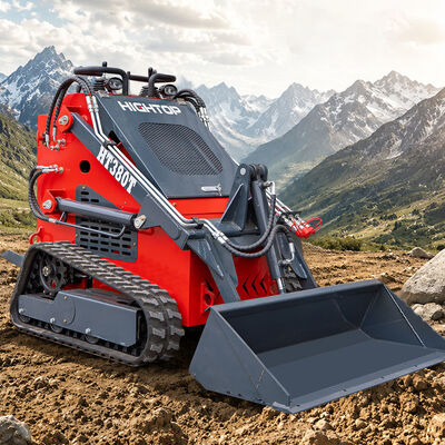 HT380T มินิสเกดสเตียร์สำหรับงานอเนกประสงค์ขนาดกะทัดรัด
